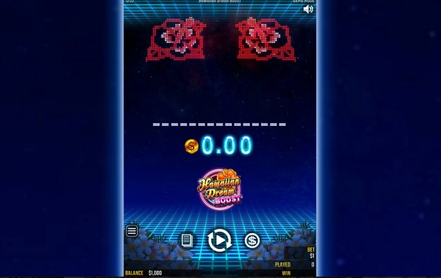 ビーベットの入金不要ボーナスのボーナス消化におすすめのゲーム　「Hawaiian Dream BOOST」